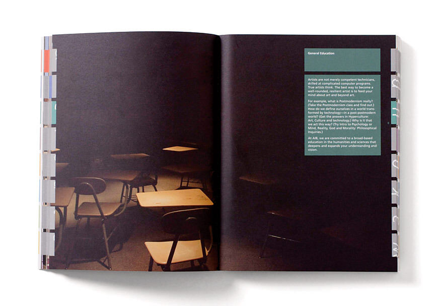 Art Institute of Boston course catalogue moody classroom image