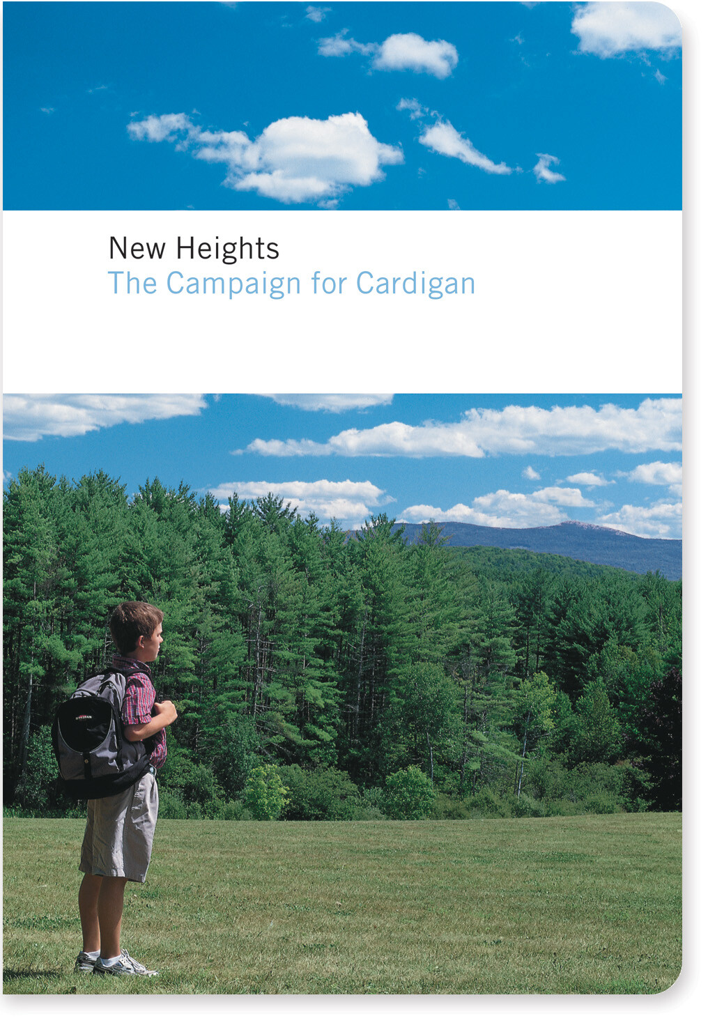 Cardigan Mountain School New Heights campaign cover