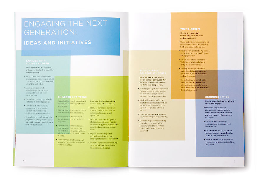 CJP brochure colorful spread