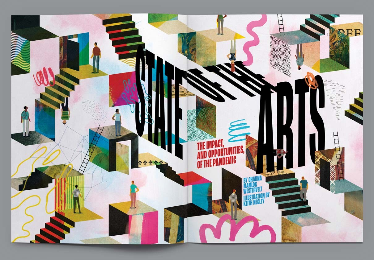 Expression “State of the Arts” article cover art
