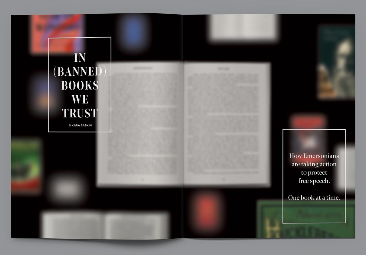 Expression “In (Banned) Books We Trust” article opening