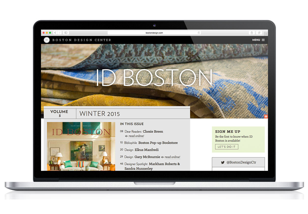 Boston Design Center ID magazine