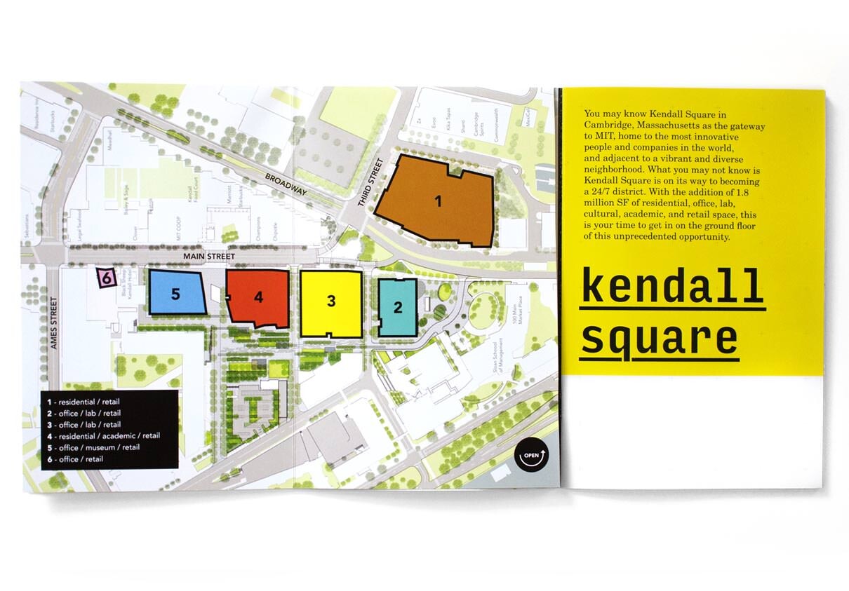 Kendall Square brochure map