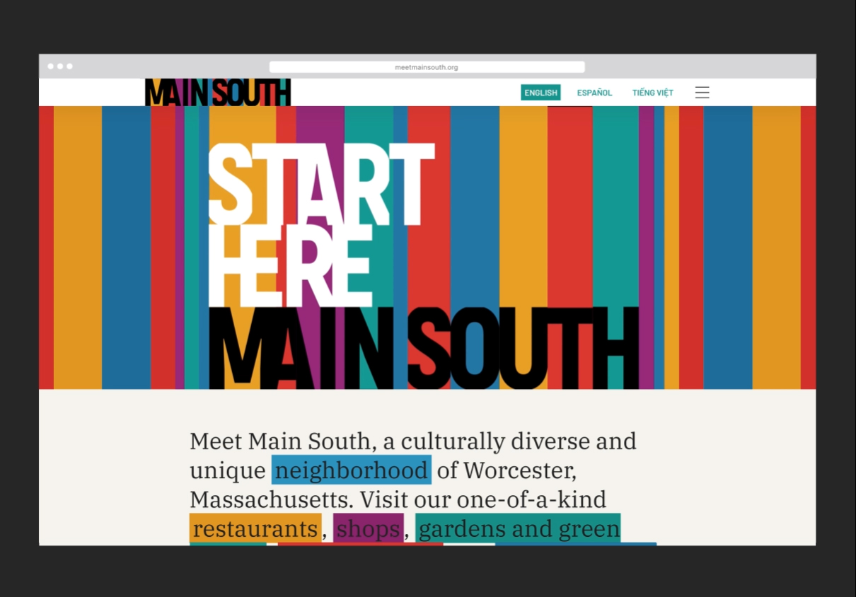 main south branding & placemaking