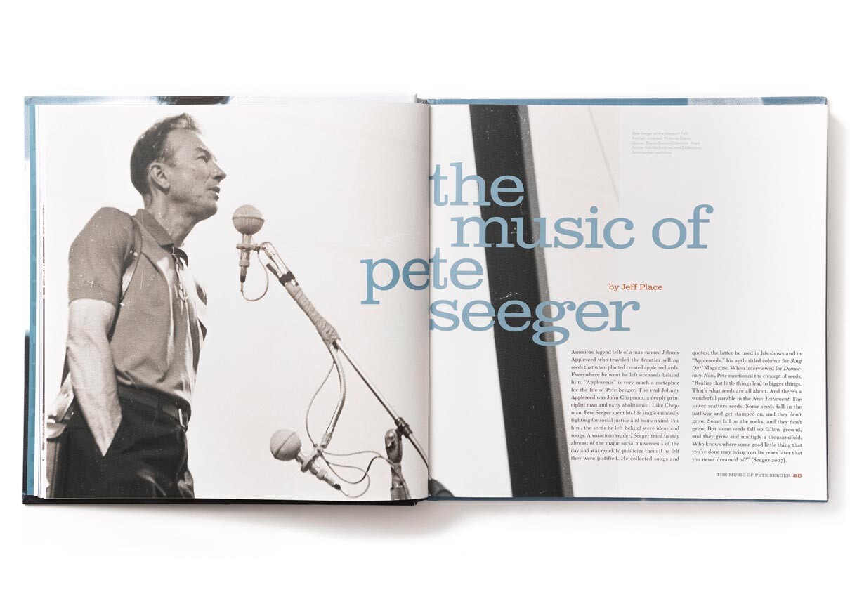 “Pete Seeger” title page