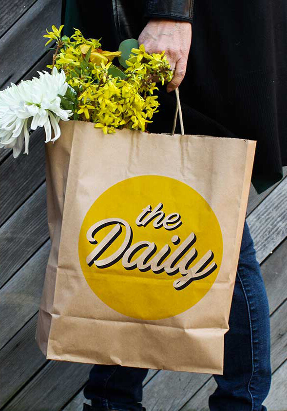 The Daily paper bag option