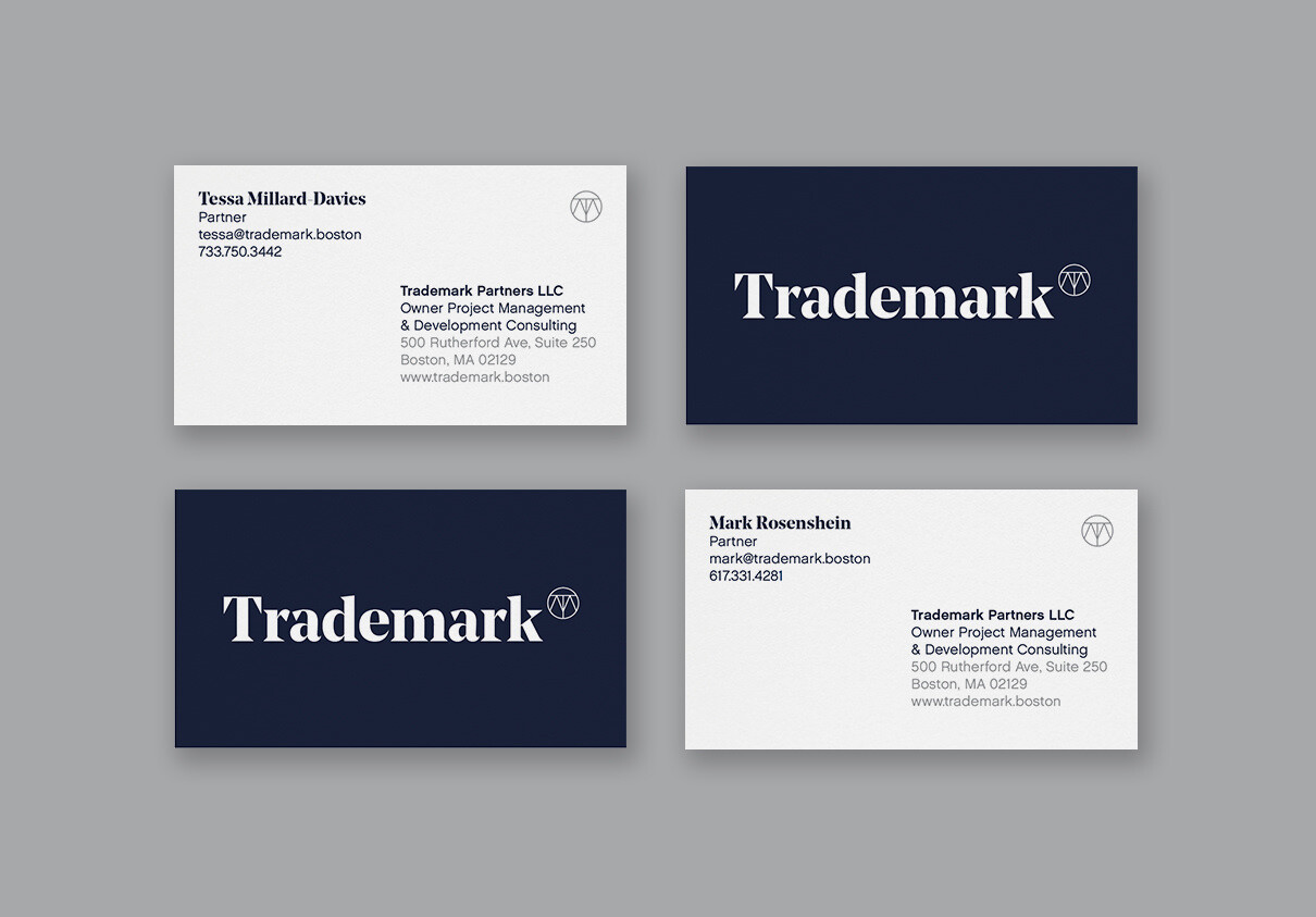 Trademark OPM business cards